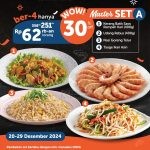 Promo OCEAN 8 PAKET MAKAN BEREMPAT mulai Rp. 57RIBUAN per orang