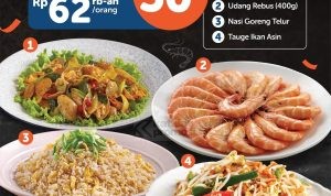 Promo OCEAN 8 PAKET MAKAN BEREMPAT mulai Rp. 57RIBUAN per orang