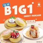 Promo PAN & CO. SPESIAL 12.12 - BELI 1 GRATIS 1 SWEET PANCAKE*