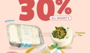 Promo Pan & Co. Special Mother’s Day - Diskon 30% untuk Semua Dessert