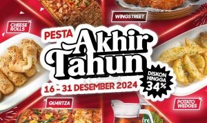 Promo PIZZA HUT PAKET PESTA AKHIR TAHUN mulai Rp. 500RB