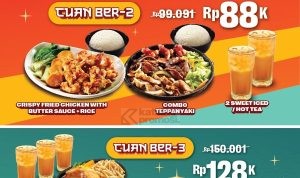 Promo PLATINUM RESTO PAKET GONG XI CUAN mulai Rp. 88RIBUAN