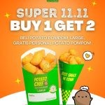 Promo POTATO CHEF SUPER 11.11 - BELI 1 GRATIS 1 MENU BARU!