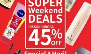 Promo Guardian Super Weekend Deals Diskon up to 45%