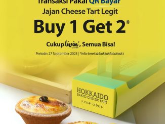 Promo Hokkaido Baked Cheese Tart Payday Buy 1 Get 2 berlaku 27 September 2025 di outlet tertentu
