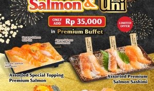 Promo KAPPA SUSHI SALMON & UNI FESTIVAL - HARGA SPESIAL mulai Rp 35.000++