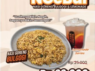 Promo Labbaik Chicken Ngebul Nasi Goreng Bulgogi & Lemonade Rp. 22.000 berlaku di semua outlet Labbaik Chicken.