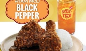 BARU! McDonald's Ayam Black Pepper MCD Balik Lagi mulai Rp. 29.000