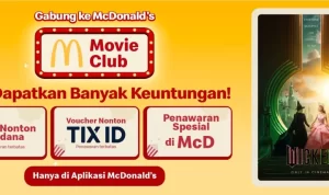 Promo McDonald's GRATIS Voucher Nonton untuk Film Wicked