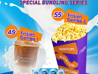 Promo Platinum Cineplex FRISIAN FLAG Special Bundling Series mulai Rp. 45.000 berlaku 25 Oktober 2025–25 Januari 2026 di seluruh bioskop