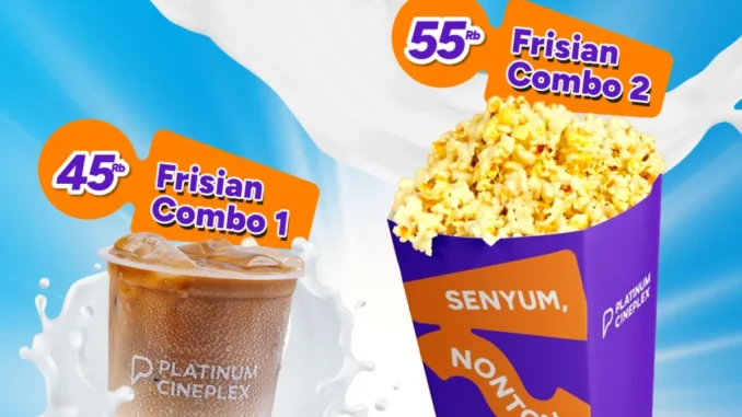 Promo Platinum Cineplex FRISIAN FLAG Special Bundling Series mulai Rp. 45.000 berlaku 25 Oktober 2025–25 Januari 2026 di seluruh bioskop