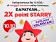 Promo STAR DEPARTMENT STORE 10.10 Double Point Rewards dapatkan 2X Point STARRY untuk setiap transaksi Rp. 10.000 berlaku kelipatan tanggal 10 Oktober 2025.