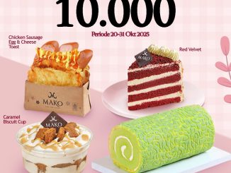Promo Mako Cake & Bakery Voucher Diskon Rp 10.000
