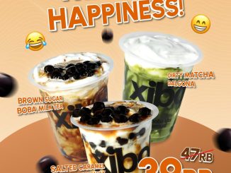 Promo Xiboba Triple Sip Happiness! hanya Rp 39K