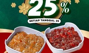 Promo RAA CHA SUKI SPESIAL 25! DISKON 25% untuk Menu Chicken BBQ atau Beef BBQ