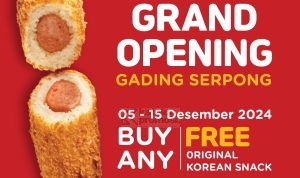 Promo Grand Opening Reddog Gading Serpong! Beli 1 Gratis 1 Menu*