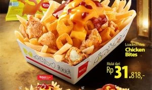 Promo Richeese Factory Loaded Fries mulai dari Rp. 31.818,-