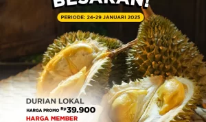 Promo Robinson Supermarket Pesta Durian Besar-Besaran!