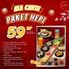 Promo Sakabe Buffet Spesial Ala Carte Paket Hepi cuma Rp. 59Rb aja!