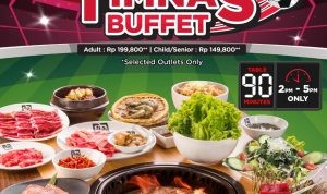 Promo Gyu-Kaku Timnas Buffet Hanya Rp199.800++