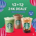 Promo STARBUCKS SPESIAL 12.12 - PAKET MINUMAN FAVORIT mulai Rp. 24RB/cup