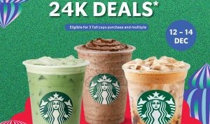 Promo STARBUCKS SPESIAL 12.12 - PAKET MINUMAN FAVORIT mulai Rp. 24RB/cup