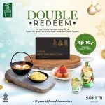 PROMO SUSHI TEI DOUBLE REDEEM POINT! HANYA HARI INI SAJA!