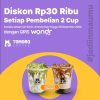 Promo TOMORO COFFEE QRIS WONDR by BNI - DAPATKAN DISKON Rp. 30RIBU*