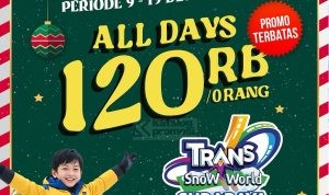 Promo Trans Snow World Surabaya Dealsember - Harga Tiket hanya Rp. 120.000/ orang