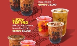 Promo Xing Fu Tang Lunar Sips Specials - Bundling Minuman Favorit mulai Rp. 58.000