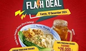 Promo Yamie Panda Flash Deal 12.12 - Paket Yamie Asin Pangsit Rebus + Minuman cuma Rp. 18.000,-