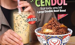 Promo Yoshinoya Beli Large Double Beef Bowl Gratis Es Cendol