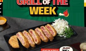 Promo GRILLMAN Grill of The Week Gyukatsu Hanya Rp75.000!