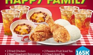 Promo Wendy's Paket Happy Family Hanya Rp165.000