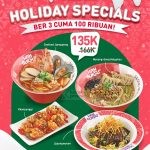 Promo Han Guksu Holiday Specials: Makan Bareng 3 Orang Hanya Rp135.000