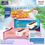 Promo Indomaret Eskrim Day Beli 2 Aice Histeria cuma Rp. 9.200