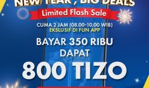 Promo Timezone Flash Sale Dapatkan Bonus Tizo 125%