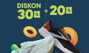 Brooks di Blibli Histeria 12.12 Diskon hingga 30%