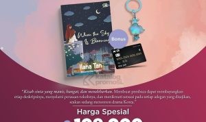 Buku 'When the Sky is Blooming' Special Pre Order di Gramedia