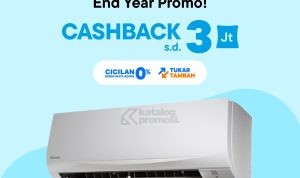 Daikin End Year Promo di Blibli