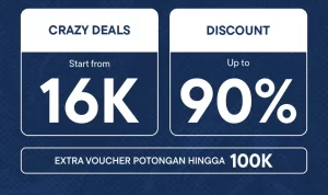 EIGER B16 Year End Sale - dapatkan CRAZY DEALS Mulai dari 16K!