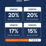 EIGER Year End Sale Diskon hingga 20%