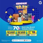 Gramedia GEMPAR 12.12! Buku dan Brand Pilihan Diskon hingga 70%