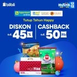 Hypermart Tutup Tahun Happy di Blibli Diskon hingga 45%