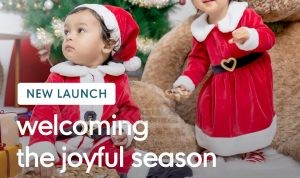 Kostum Santa Hadir Eksklusif di Mothercare Persediaan Terbatas!