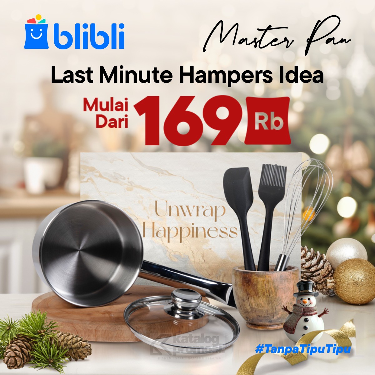 Master Pan Hampers Idea Mulai dari 169K hanya di Blibli