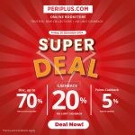 Periplus SUPER DEAL! Cashback 20% untuk Pembelian via Website