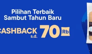 Pilihan Terbaik Sambut Tahun Baru di Bliblimart Cashback hingga 70K