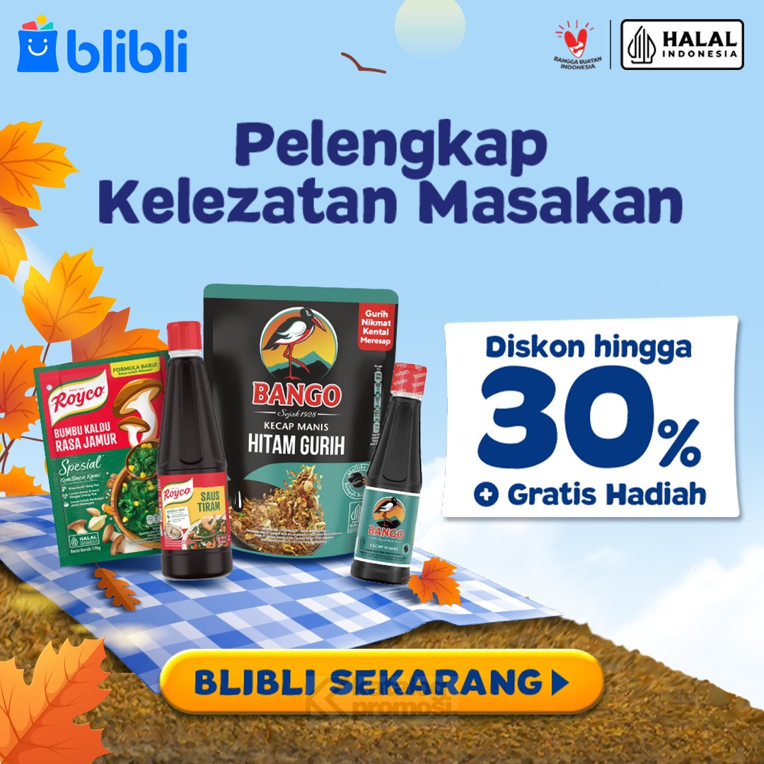 Promo Bango di Blibli dapatkan Diskon dan Gratis Hadiah 