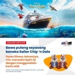 Promo Eksklusif Kartu UOB di Klook Travel - Pesan Disney Adventure dan Bawa Pulang Boneka Sailor Chip 'n Dale